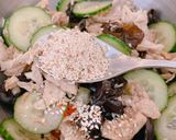A picture of step 10 of Wood Ear Mushrooms and Chicken Salad.