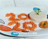 Shinkafa d miya da hadin carrot d saladmatakin girki4 hoto