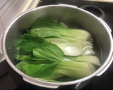 Foto del paso 1 de la receta: Ravioles de pak choi y carne con salsa sweet chili