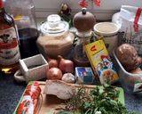 Coq au vin tyúkból recept fázis 1 fotója