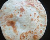 A picture of step 13 of Chapati with green grams(ndengu).