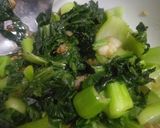 Gambar langkah 3 resipi Pak Choy Goreng.
