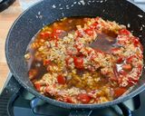 Une image de l'étape 14 de Risotto aux asperges, tomates, mont d’or et jambon croustillant.