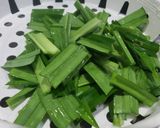 Hình bước làm 1 của món Bánh lọt lá dứa cốt dừa