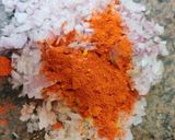 A picture of step 4 of Gutthi vankaya.