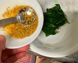 A picture of step 3 of Japanese Moroheiya Salad.