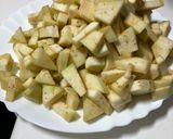 Foto do passo 2 de Caril de beringela e batata doce (vegan)