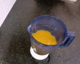 A picture of step 2 of Mango Milkshake.