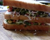 A picture of step 5 of 3 Layer Bombay Cheese Sandwich.