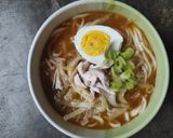 Foto langkah ke 8 dari resep Tomato ramen/Ramen kuah tomat/Mi kuah tomat.