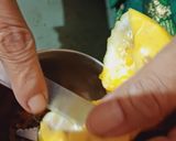 A picture of step 1 of Passion fruit juice.
