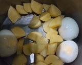 Foto langkah ke 5 dari resep Kari Ayam Santan + Telur.
