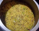 A picture of step 4 of Jau Dalia veggies khichadi (barley veg pulav).