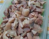 Foto del paso 4 de la receta: Muso, morro, nariz, hocico, trompa de cerdo