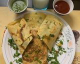 પનીર વેજીટેબલ સ્ટફડ ચીલા (Paneer Vegetable Stuffed Chila Recipe in Gujarati) રેસીપી સ્ટેપ9ફોટો