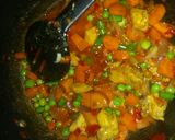 A picture of step 5 of Broccoli fried rice.
