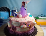 Foto langkah ke 5 dari resep Black forest panggang for base cake birthday cake.