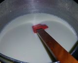 Foto langkah ke 6 dari resep Pudding Coklat Leci Susu Oreo (tanpa fla).