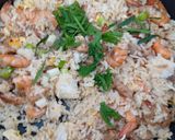 Foto langkah ke 5 dari resep Nasi Goreng Thailand.