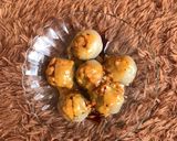 Foto langkah ke 6 dari resep Cemilan Cilok isi simple.