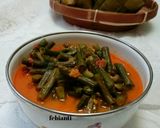 Foto langkah ke 4 dari resep Gulai pedas kacang panjang.