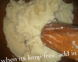 A picture of step 8 of Pounded Yam and Egusi Soup with Bitterleaf.