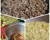 A picture of step 3 of Khao Tom Bai Maprao (Sticky Rice with Banana Filling in Coconut Leaves) – Great for Eating or Selling.