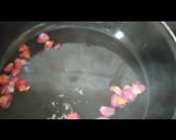 A picture of step 2 of Rose Paneer Jamoon 🌹🌹🌹.