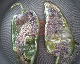 Foto del paso 5 de la receta: Pollo con Rajas poblanas y guarniciones (light)