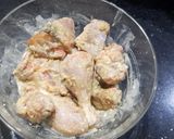 A picture of step 1 of Lemon black pepper chicken.