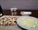 Foto del paso 1 de la receta: Tallarines con crema - receta fácil