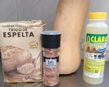 Foto del paso 1 de la receta Pizza light con base de calabaza