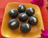 हरियाली लाडू - चंदन बटवा / बथुआ लाडू- माझी इनोव्हेटिव्ह रेसिपी (bathua ladoo recipe in marathi) रेसिपी स्टेप 8 फोटो 