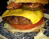 A picture of step 6 of 2nd Best Burger in the World. 🙂.