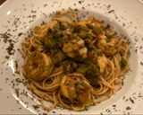 Foto del paso 5 de la receta: Pasta con camarones y Cebollines