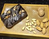 A picture of step 3 of Eggless cakey brownies.