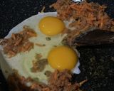 Foto langkah ke 2 dari resep Hamburg Rice - Nasi goreng daging burger - menu sarapan.