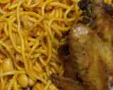 A picture of step 6 of Simple Jollof Spagh with Beans.