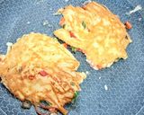 Gambar langkah 3 resipi 👩‍🍳Enoki Omelet Patties.