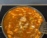 Foto del paso 7 de la receta: Arroz meloso de pollo y champiñones