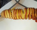 A picture of step 1 of Spiral potato recipe.