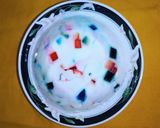 A picture of step 3 of Milk Pudding With Colourful Jelly.