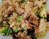 Foto del paso 9 de la receta Quinoa con brócoli y pimientos asados