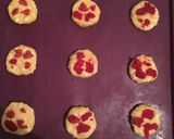 Une image de l'étape 3 de Cookies chocolat blanc/framboise 🍪.