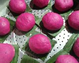 Foto langkah ke 10 dari resep Bakpao buah naga.