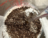 Foto del paso 1 de la receta: Pudding de chía sabor tiramisú 🍫☕️🧋