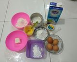 Foto langkah ke 1 dari resep Bolu hongkong keju lembut.