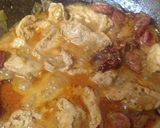A picture of step 10 of My Peppered Chicken and Chorizo Bake 💜.