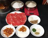 Foto langkah ke 1 dari resep Cilok Daging Sapi enak tanpa sambal.