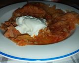 Töltött káposzta bográcsban recept fázis 6 fotója